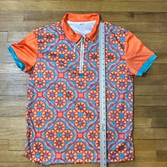 Duval Suit Set Size Medium Azure Polo Shirt And Shorts Co-Ord - Picture 9 of 11